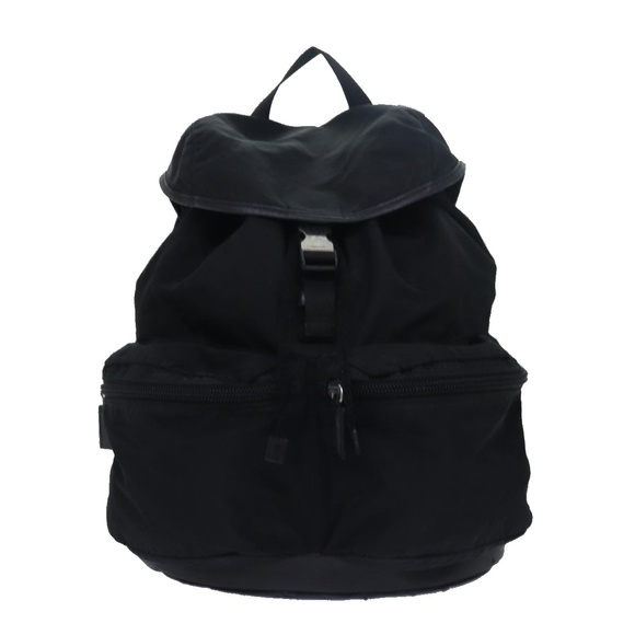 PRADA Backpack Nylon Black Auth ki4596 - Picture 13 of 16